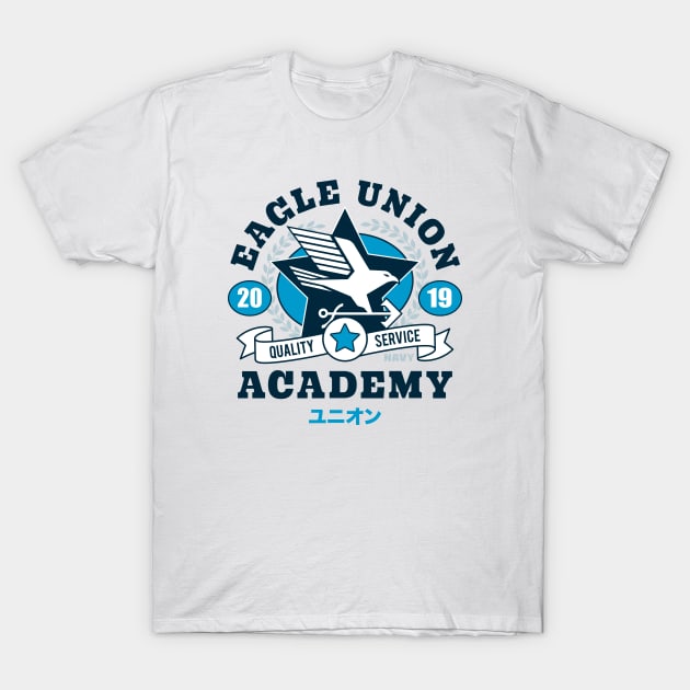 Eagle Union Navy Academy T-Shirt by Lagelantee